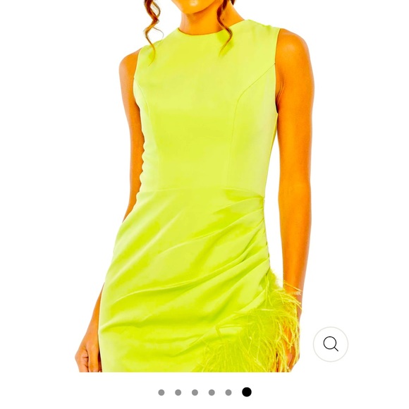 Mac Duggal stunning light green sleeveless gown! - Picture 2 of 3